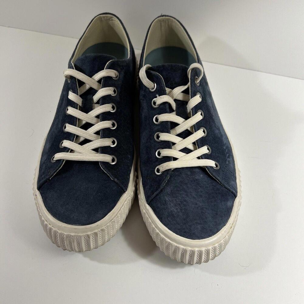 SeaVees woman’s 6.5 blue suede sneakers shoes lace up
